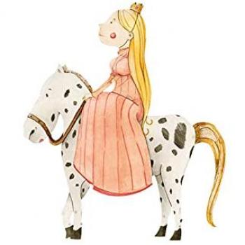 Wandtattoo »Pferd und Prinzessin Abenteuer«, selbstklebend, entfernbar