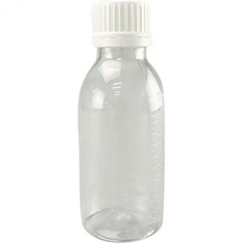 4pcs PET Plastic Liquid Vials with Caps