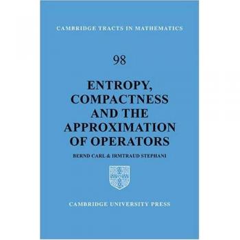 Entropy, Compactness and the Approximation of Operators, Cambridge Tracts in Mathematics