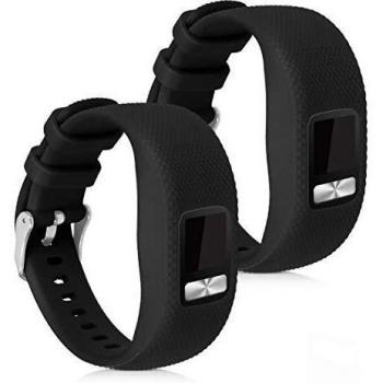 Ensemble de Bracelets kwmobile pour Garmin Vivofit 4