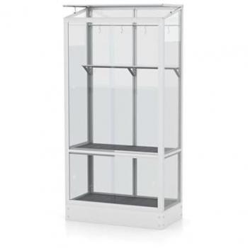 Scie de balcon Ezooza Polaris 350, aluminium anodisé, 81 × 43 × 156 cm