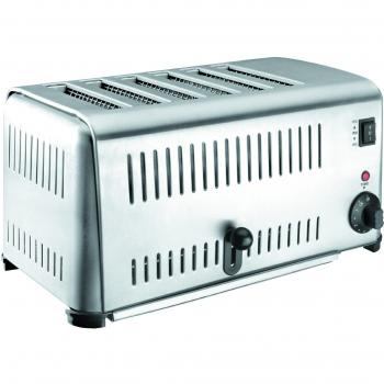 Lacor Tostapane Buffet 6 Scomparti Acciaio Inossidabile