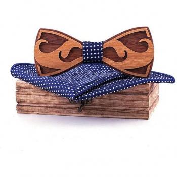 Nœud Papillon Tendance en Bois
