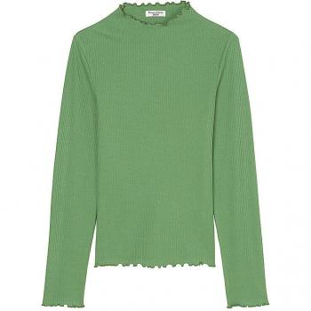 Marc O'Polo Slim Fit Langarmshirt grün für Damen S