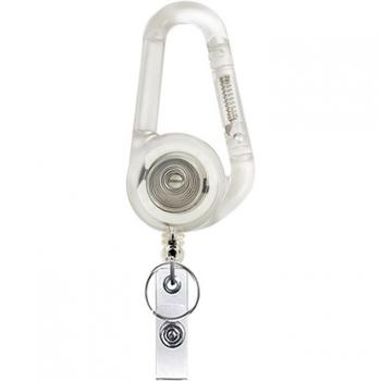 Pull‑out Keychain with Badge Holder