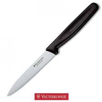 Ensemble de 20 couteaux de bureau Victorinox noir 10 cm – A dents – 5.0733