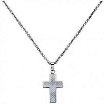 Phebus Collier Blanc 316L – Design Minimaliste