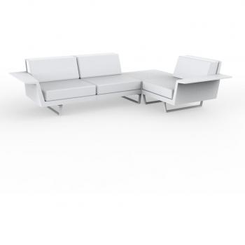 Vondom Wohnzimmer‑Modul „Linkseckig“