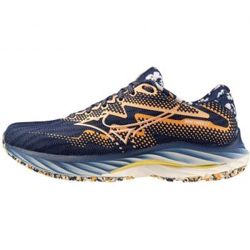 Mizuno Wave Rider 27 Roxy Femme – Bleu Orange, 39 EUR