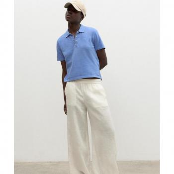 Top Ecoalf Azul Mujer