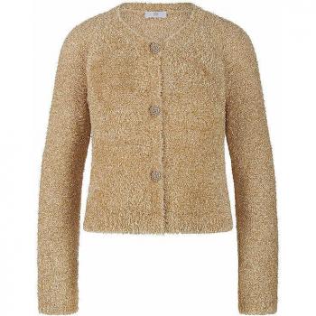 Riani Damen Strickjacke, goldfarben, Größe 42