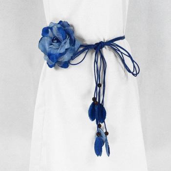 Chiffon Braid Waist Belt