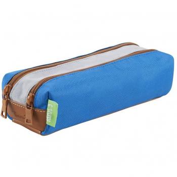 Trousse double Tann's Iconic (Bleu/Gris)