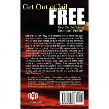 Get Out Of Jail FREE: Keys To Unlocking Emotional Prisons