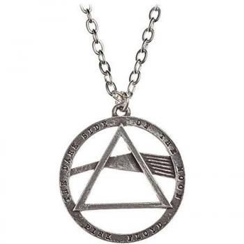 Pendentif en argent Pink Floyd Alchimie Lune Obscure