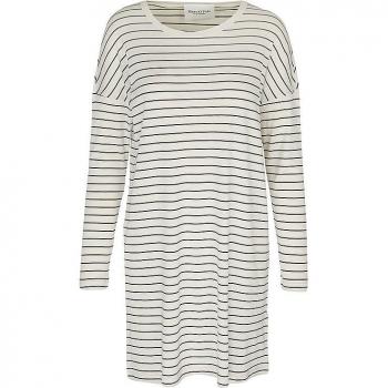 Marc O'Polo Damen Langarm-Sleepshirt weiß XL