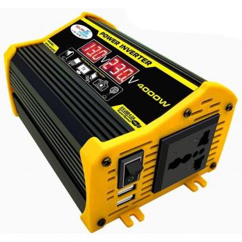 Pantalla Digital Inversor de Coche 12V a 220V/110V
