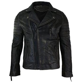 Night Shift 3XL Premium Leather Jacket – Black