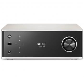 Denon DRA‑100 – Design Series Receiver in Schwarz, 2 × 70 W, USB/Aux‑In