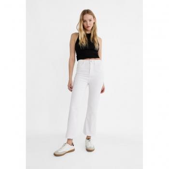 White D78 Flared Jeans (Cropped) – Size 10