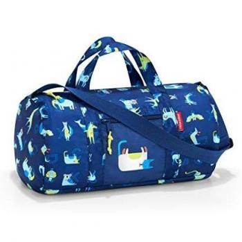 Reisenthel Mini Maxi dufflebag Enfants ABC Amis Bleu Sac de Sport Grand Format 38 Centimètres 10 Bleu