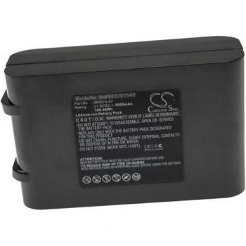 Module de puissance VHbw pour Dyson DC74/Animal – 5000 mAh, 21,6 V