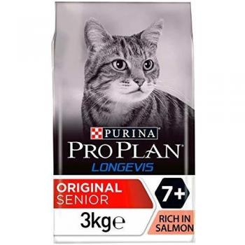 Adult Cat ProPlan Longevis Salmon 3kg Dry Food