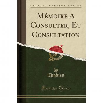 Mémoire A Consulter, Et Consultation