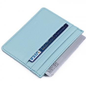AllRight Tiny Leather Wallet – Blue