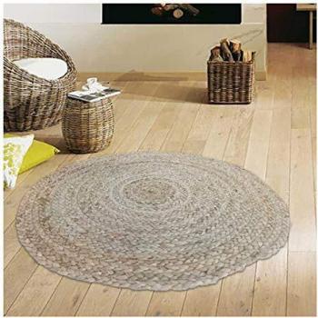 Tapis Jute Fait Main Ø250 cm Sunny Day