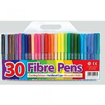 Artistry Fibre Tip Set – 30 Vibrant Colors