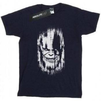 Infinity War Thanos Face Cotton Tee for Women