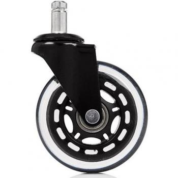 Bürostuhlrollen 11 mm x 75 mm ROLO SKATE für Hartböden