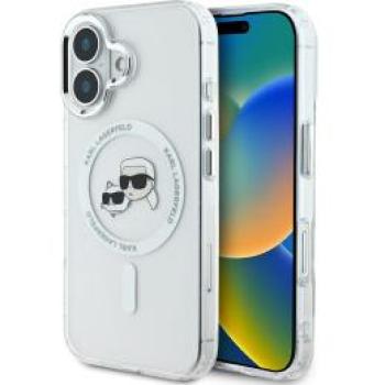 Étui Karl Lagerfeld iPhone 16 Metal K&Ch MagSafe
