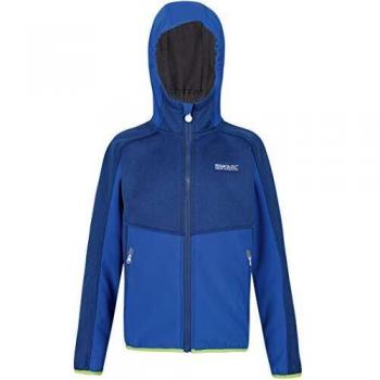 Regatta Bracknell II Kinder Soft Shell Jacke, Farbe Nautical Blue, 3-4 Jahre