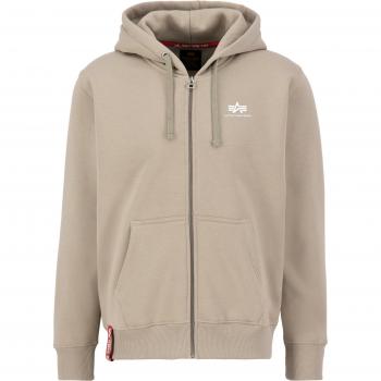 Veste à capuche zippée Alpha Industries Basic Beige XS