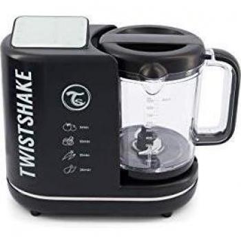 Processore di Alimenti per Neonati Twistshake 6in1 Nero