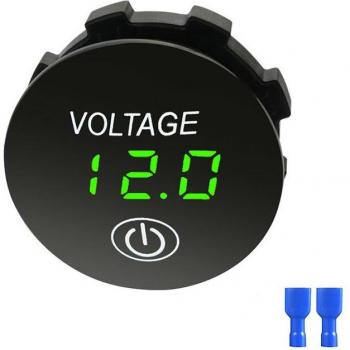 Multímetro Digital de 12‑24 V para ATV, UTV y Motocicletas