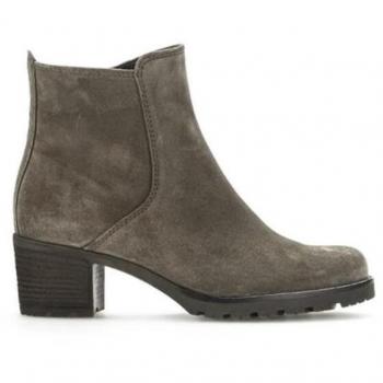 Gabor Stiefelette in Mohair-Suede, Weite G, Größe 40