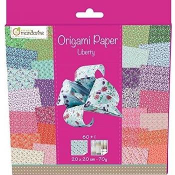 Origami liberty 20 x 20 cm 60 feuilles