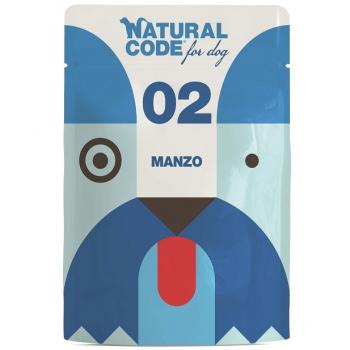 Natural Code Dog P02 Adult Manzo Soft Jelly Bustina 300 g