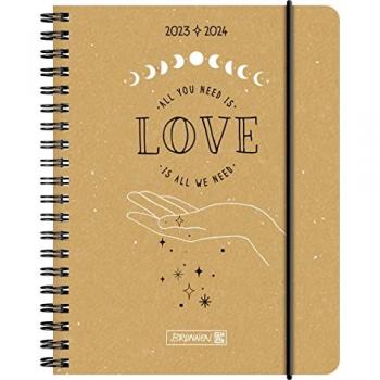 Schülerkalender „Love“ 2023/24 A6 1 Woche/2 Seiten