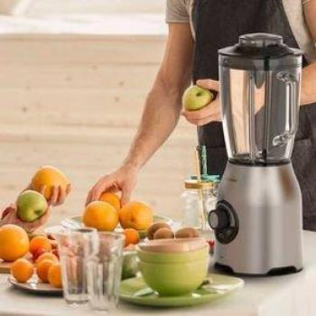 Batidora Universal Blue Smoothy 5015X con Jarra de Cristal y Cuchillas de Acero Inoxidable