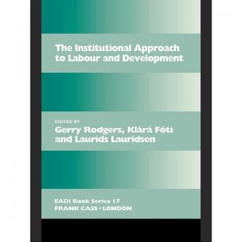 The Institutional Approach to Labour and Development
