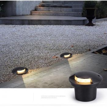 Lumière de sol enterrée 5 W LED – lampe d’appoint jardin