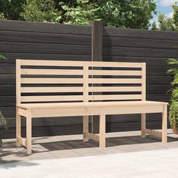 Banc de jardin en bois de pin 157,5 cm