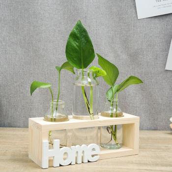 Estantería Plantas Letras en Madera