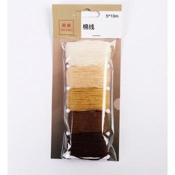 Farbverlauf Armbinde aus geflochtenem Baumwollseil