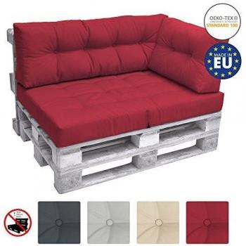 Cuscino Laterale per Divano Pallet 60x40x20 cm
