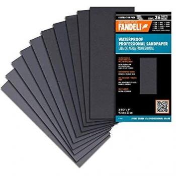 Fandeli Waterproof Sandpaper Assortment 120 to 2500